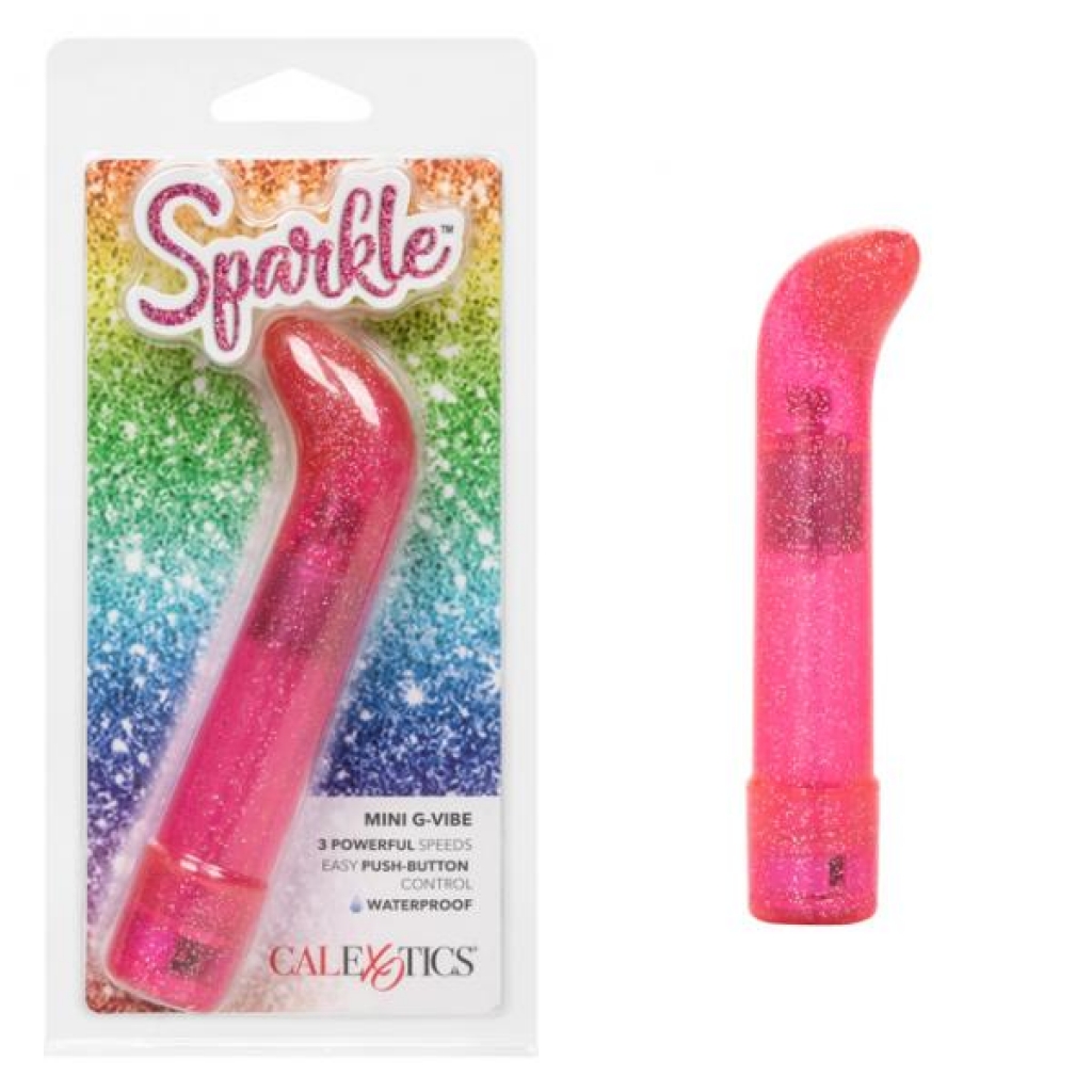 Sparkle Mini G-Vibe Vibrator in Pink