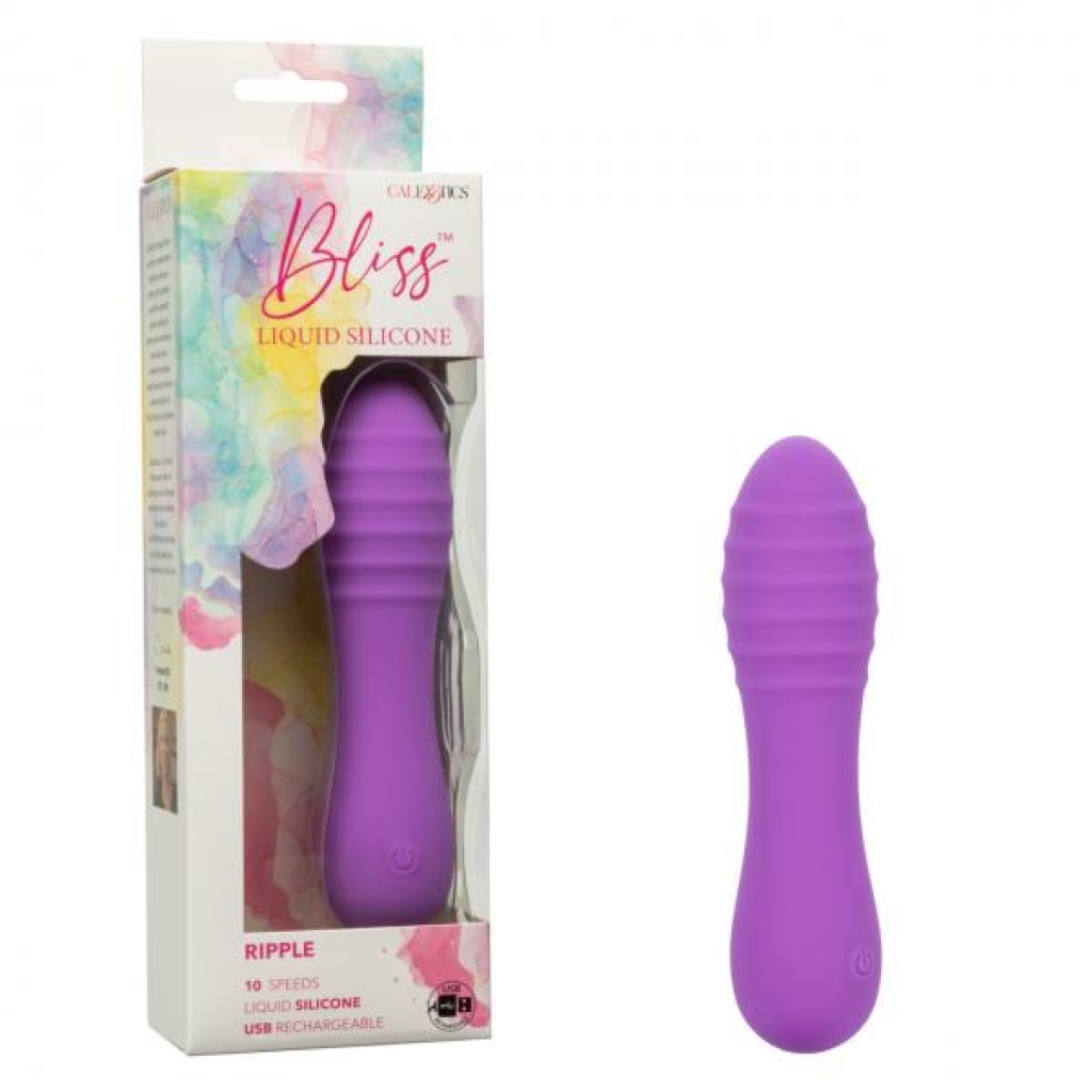 Bliss Liquid Silicone Ripple Vibrator