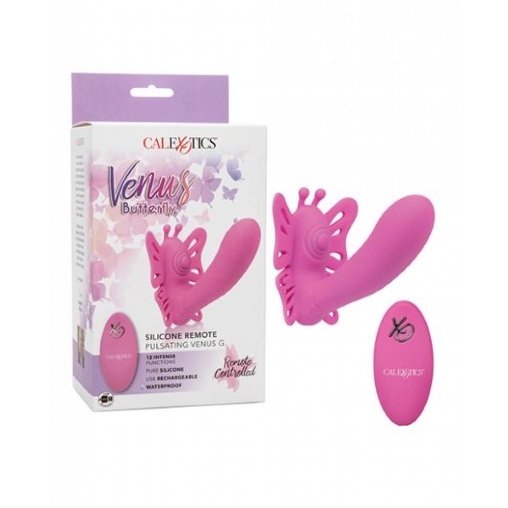 Venus Butterfly Silicone Remote Pulsating Venus G