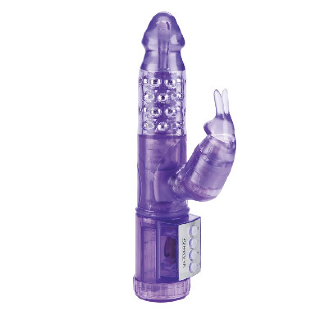 My First Jack Rabbit Vibrator Waterproof 5.25 Insertable - Purple