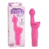 Silicone Butterfly Kiss Vibrator - Pink