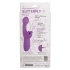 Rechargeable Butterfly Kiss Purple Vibrator: Ultimate Bliss