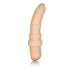 Power Stud Curvy Beige Vibrating Dildo