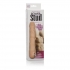 Power Stud Rod Vibrating Dildo - Ivory