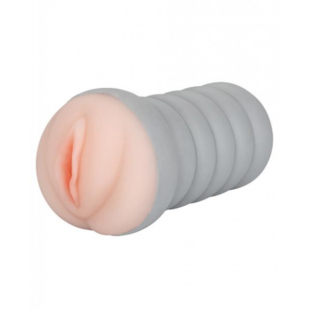 Ribbed Gripper Tight Pussy Ivory Stroker