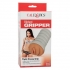 Ribbed Gripper Tight Pussy Stroker - Brown