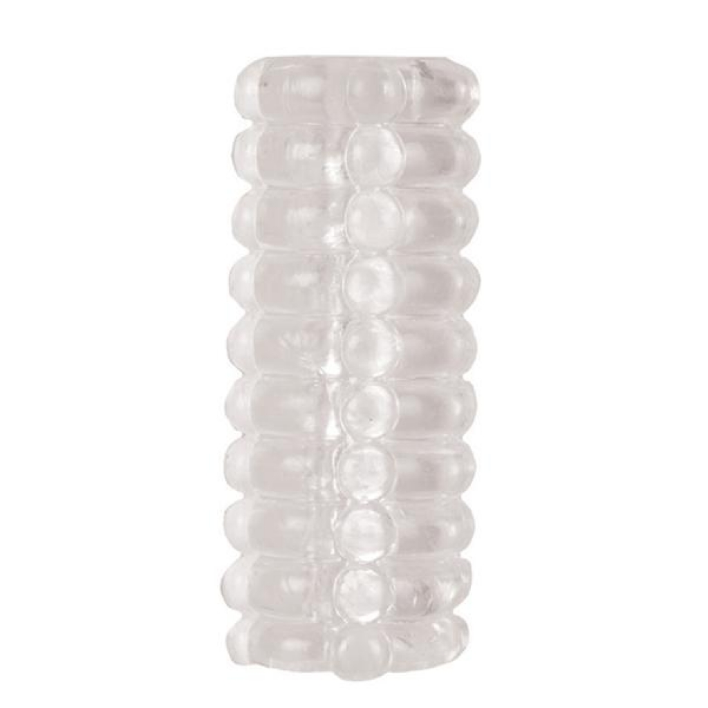 Ribbed Reversible Masturbation Stroker for Enhanced Sensation