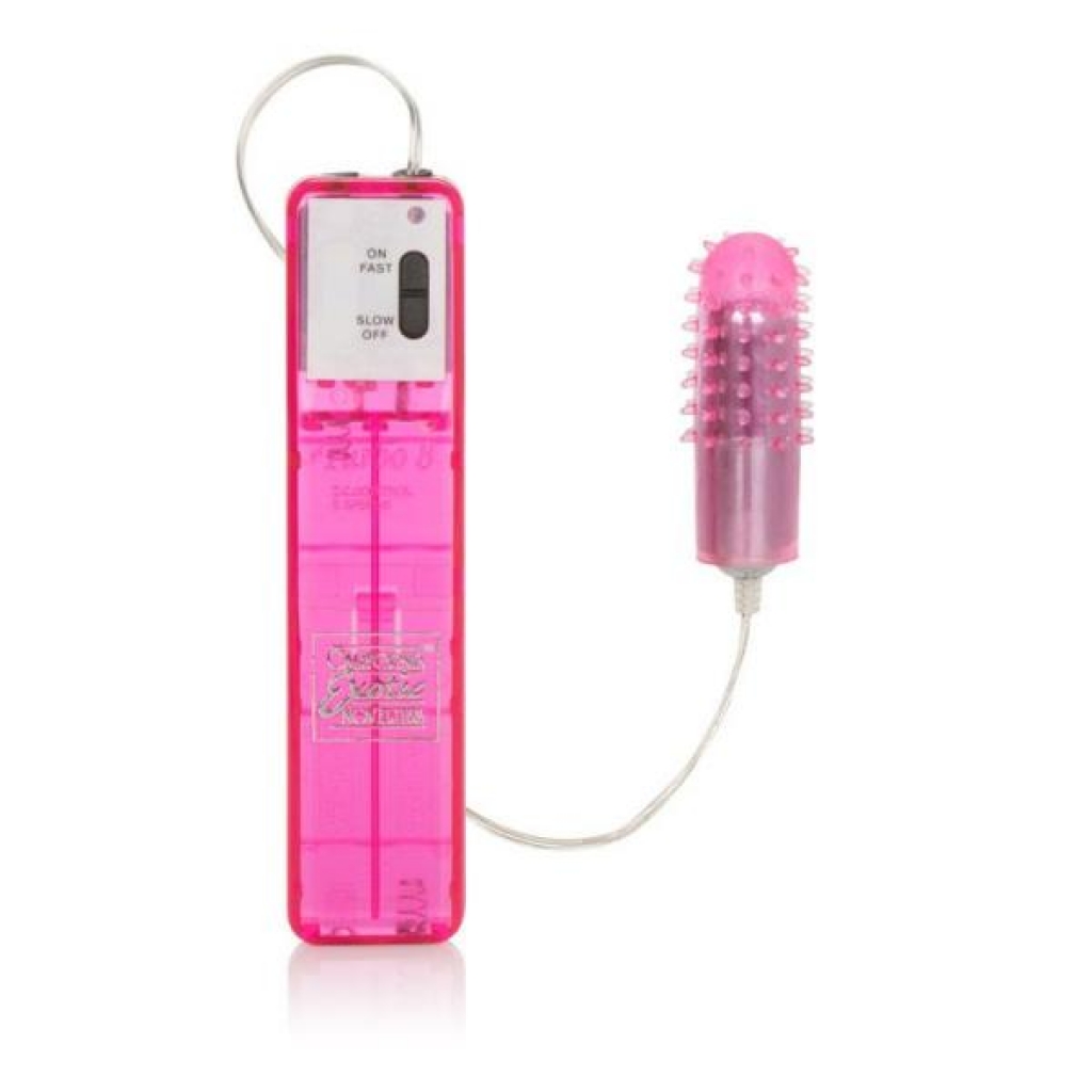 Turbo 8 Accelerator Single Bullet Vibrator - Pink