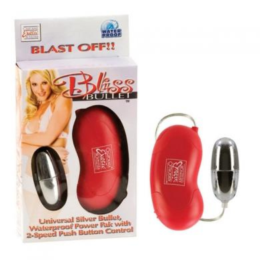 Ergonomic Waterproof Universal Bullet in Red