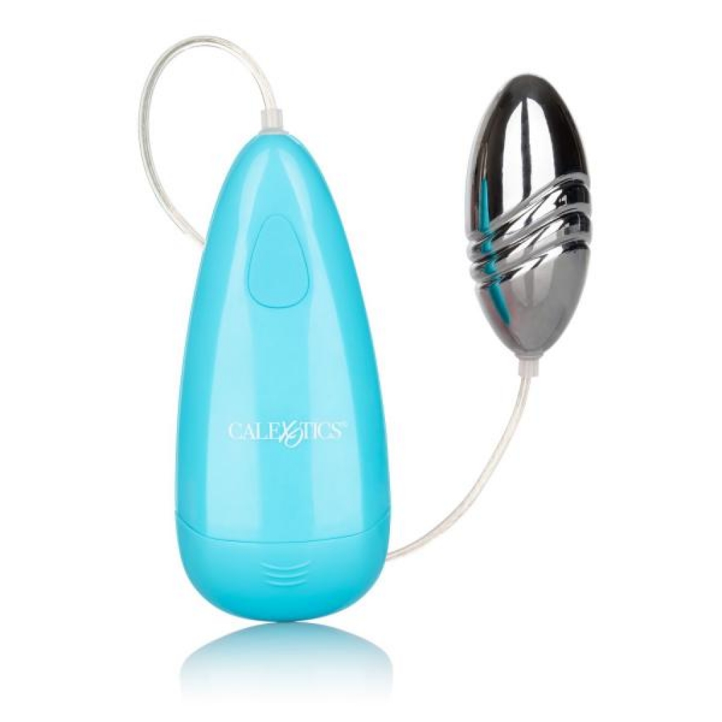 Classic Waterproof Gyrating Bullet Vibrator Blue - Versatile and Discreet