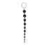 X 10 Beads Graduated Anal Beads 11 Inch - Black