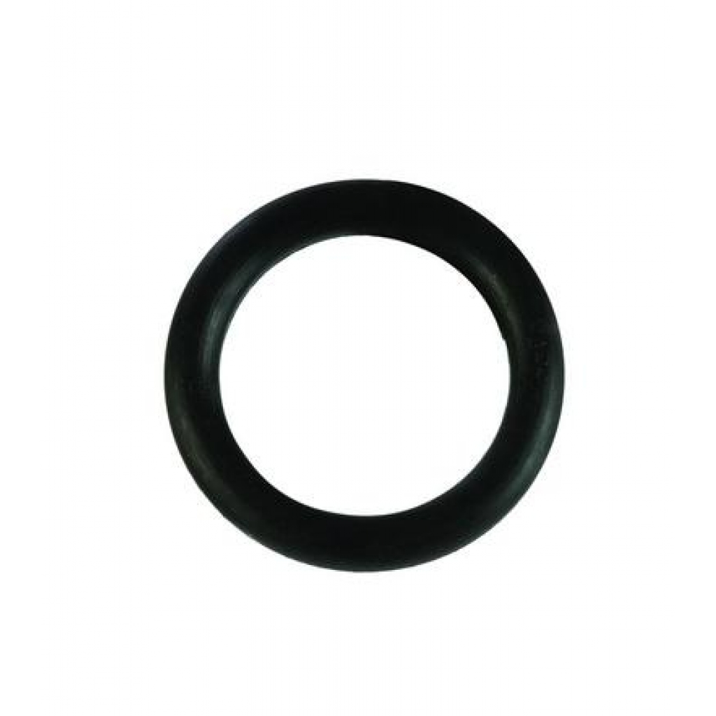 Small Black Rubber Penis Ring for Enhanced Stimulation