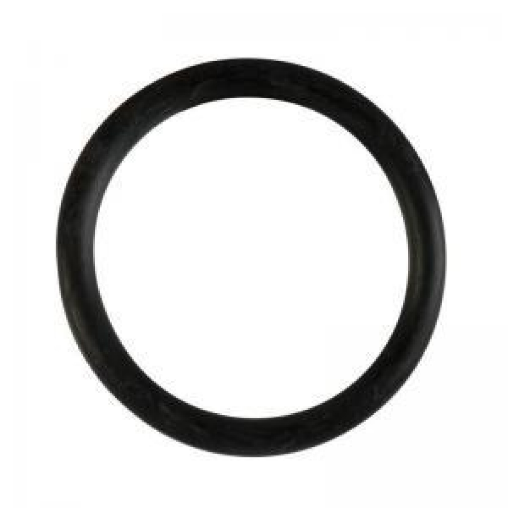 Black Rubber Penis Ring - Large