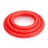 Tri-Rings Penis Ring Set - Red