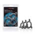 Pro Series Silicone Ring Set - 3 Sizes - Smoke