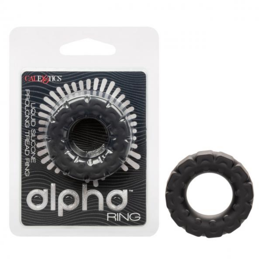 Alpha Liquid Silicone Prolong Tread Ring for Enhanced Pleasure