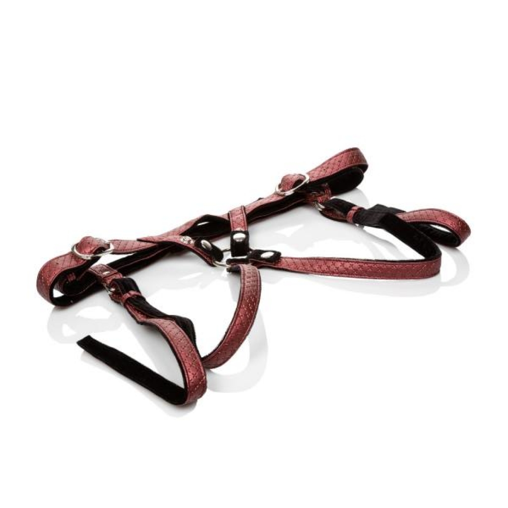 Her Royal Harness The Regal Duchess - O/S Red