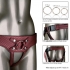 Her Royal Harness: Regal Empress Red for Unmatched Comfort