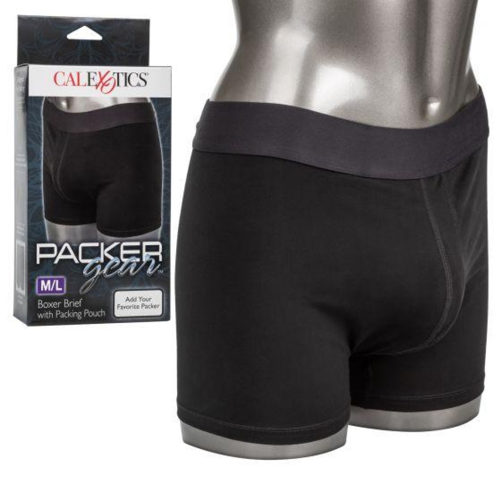 Comfortable Packer Gear Boxer Briefs with Packing Pouch - M/L