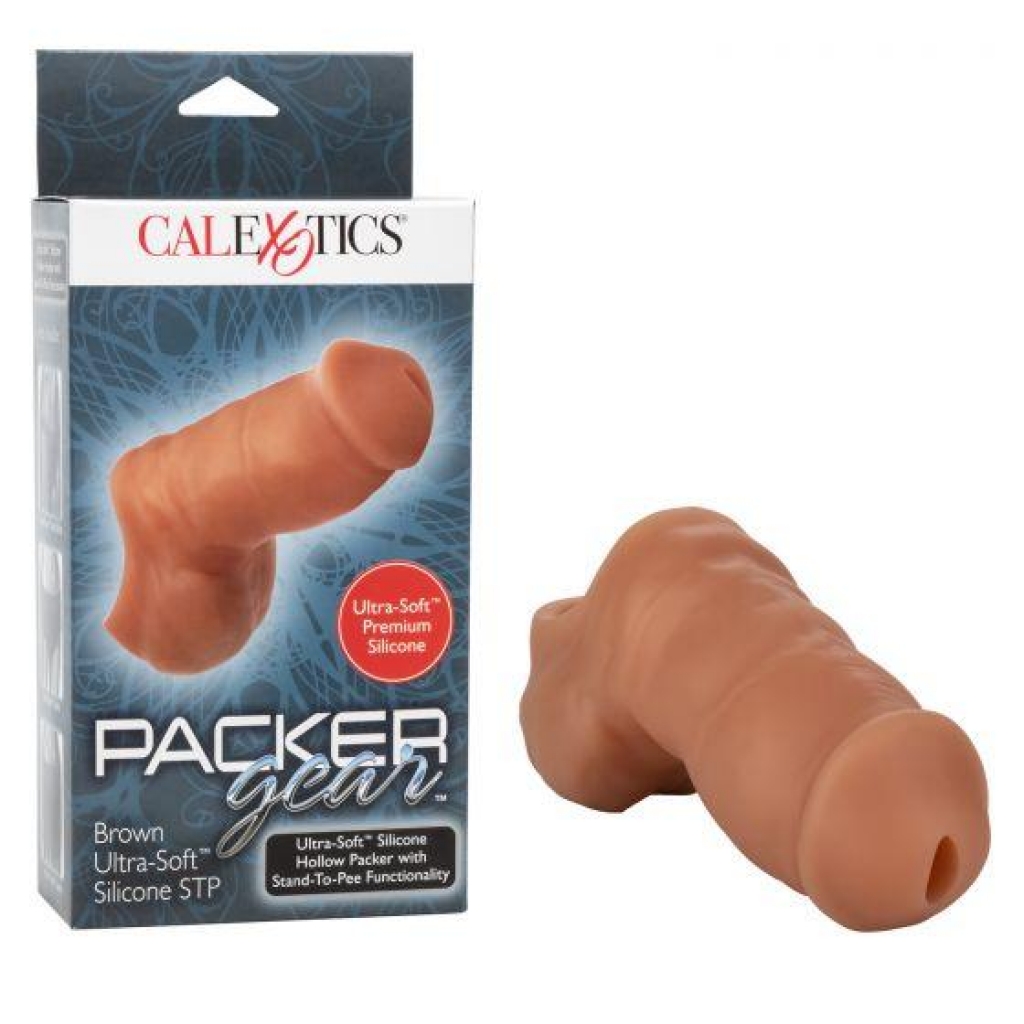 FTM Ultra Soft Silicone STP Packer - 5 Inch Brown