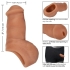 FTM Ultra Soft Silicone STP Packer - 5 Inch Brown