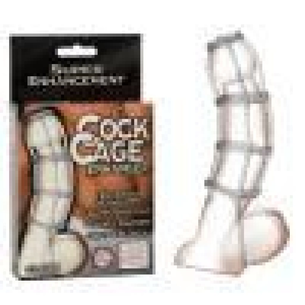 Enhance Your Pleasure with the 4.5-Inch Clear Penis Cage Enhancer