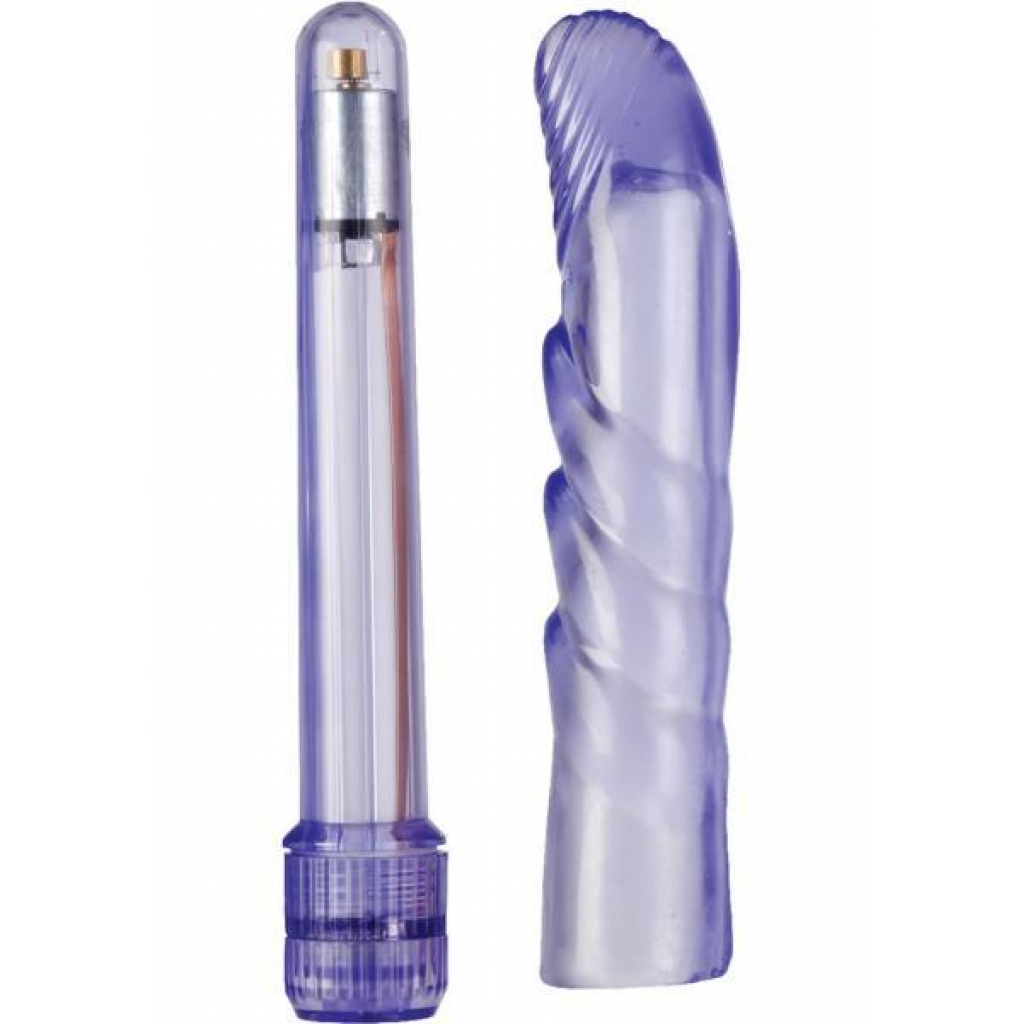 Slim Softee Vibe with Removable G Sleeve - Waterproof Purple