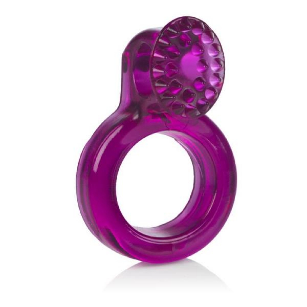 Ring Of Passion Purple Vibrating Penis Ring