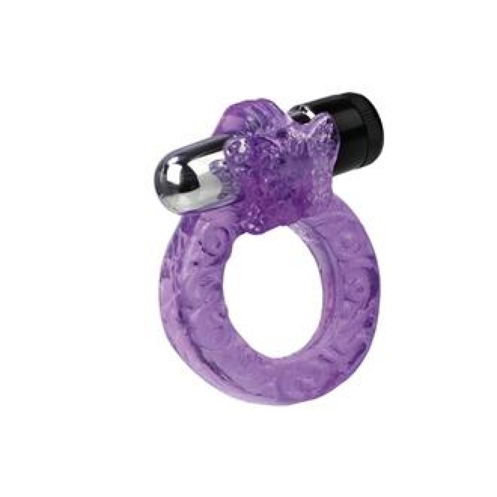 Intimate Butterfly Ring Enhancer - Purple