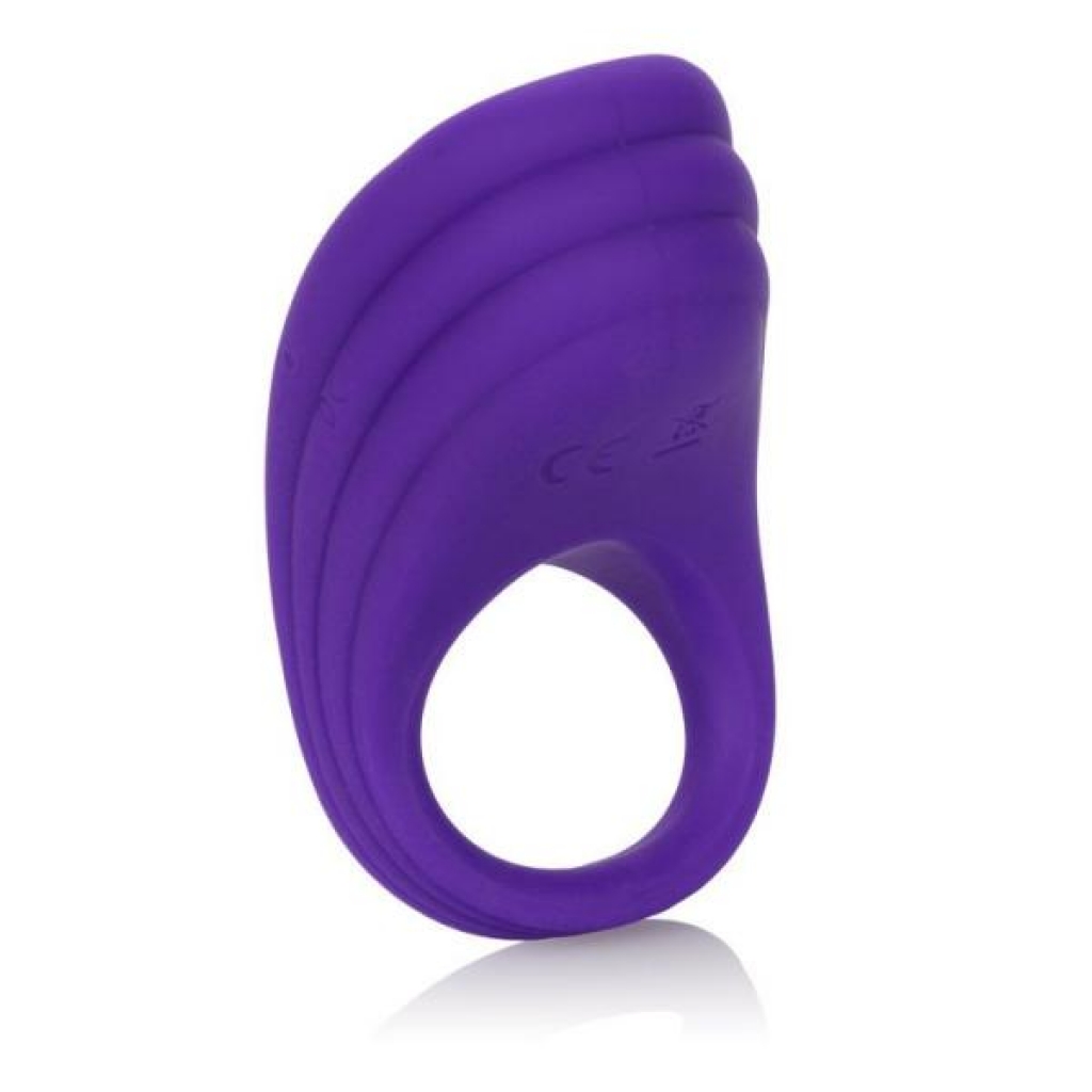 Silicone Rechargeable Passion Enhancer Ring - Purple