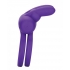 Rockin Rabbit Enhancer Vibrating Penis Ring - Purple