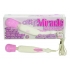 My Miracle 2-Speed Massager - 10.5 Inches, White with Pink