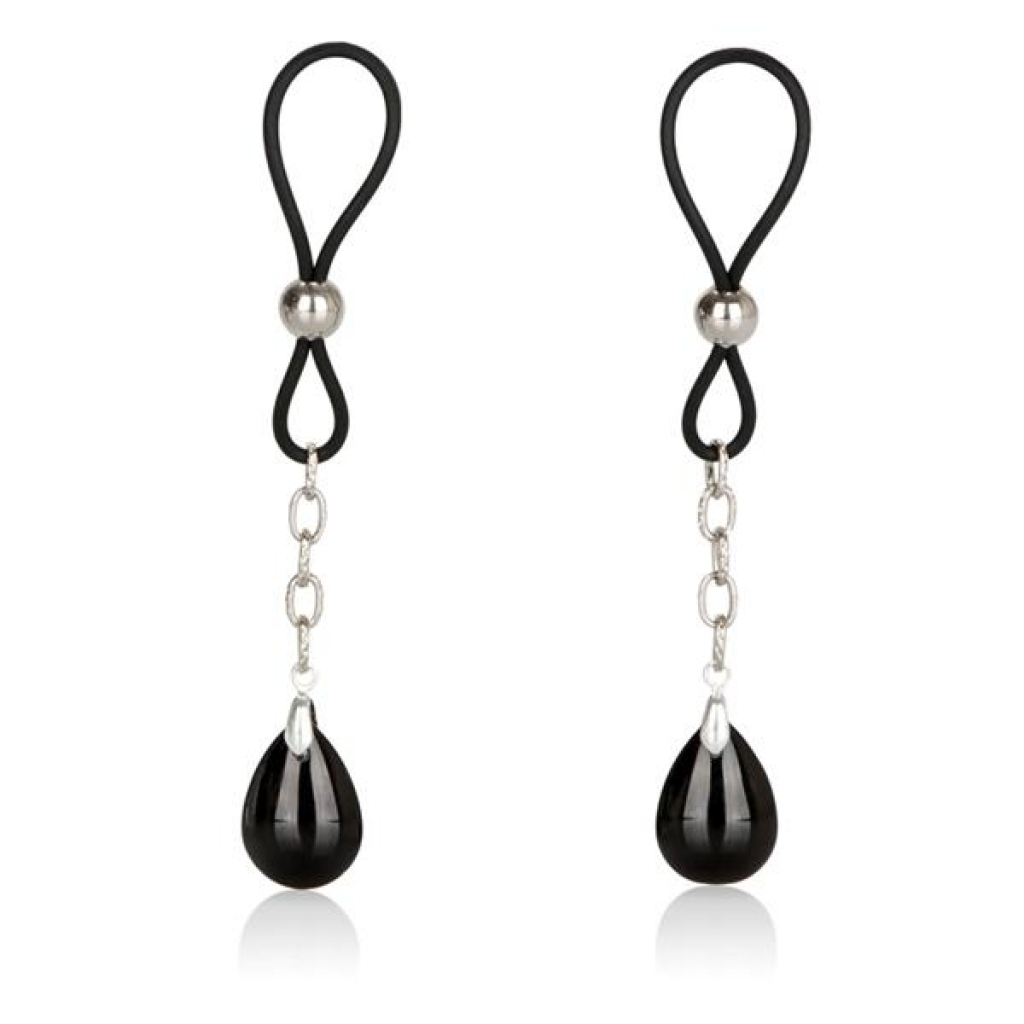 Nipple Play Non Piercing Nipple Jewelry - Onyx