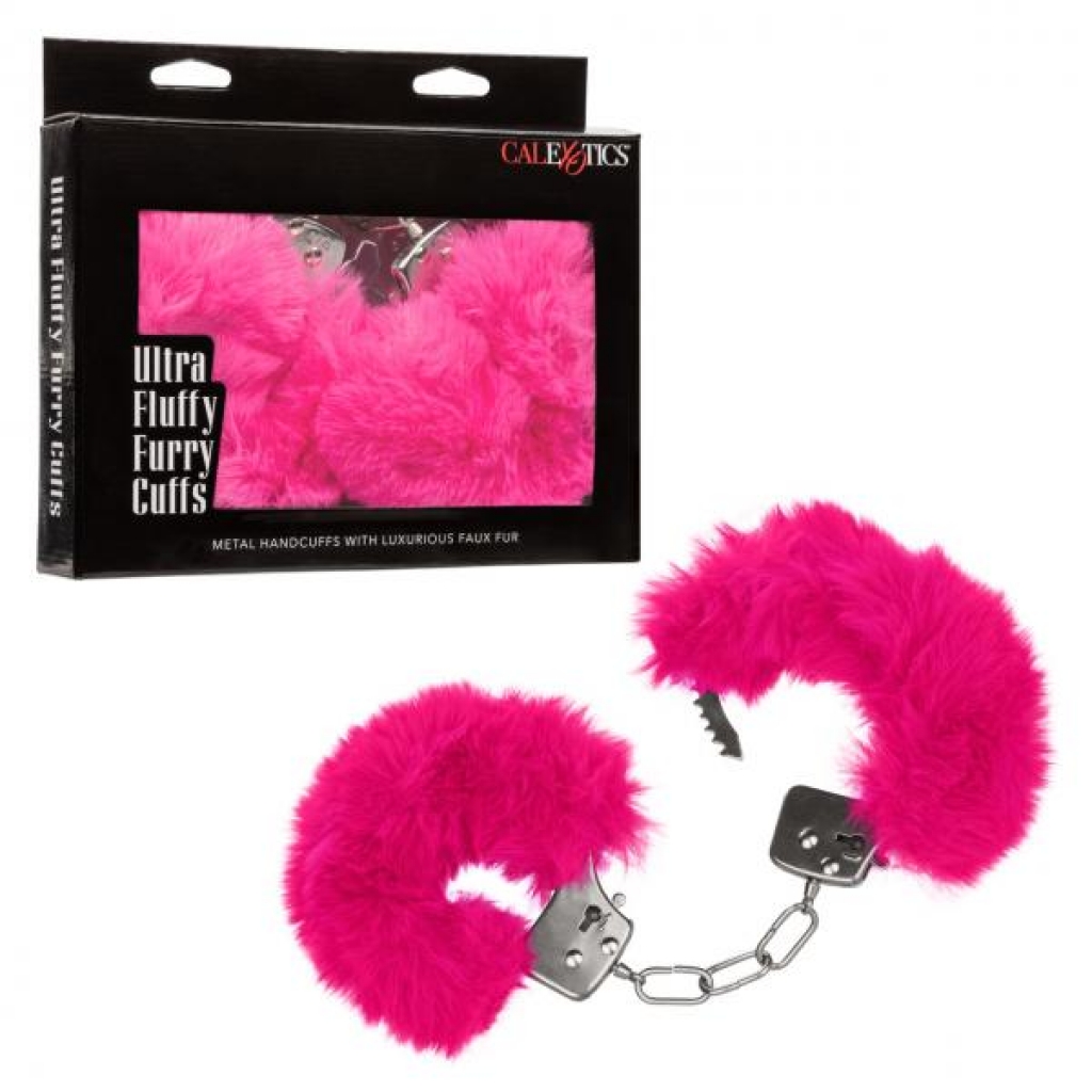 Ultra Fluffy Furry Cuffs in Pink - Sensational Restraint for All