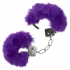 Ultra Fluffy Furry Cuffs - Elegant Purple Restraint