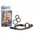 Open Ring Gag with Interchangeable Rings - BDSM Play Accessory