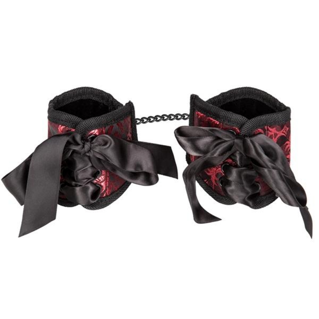 Adjustable Scandal Corset Cuffs for Sensual Play