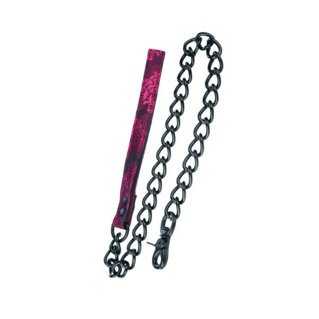 Scandal Leash in Black/Red - Fetish Accessory