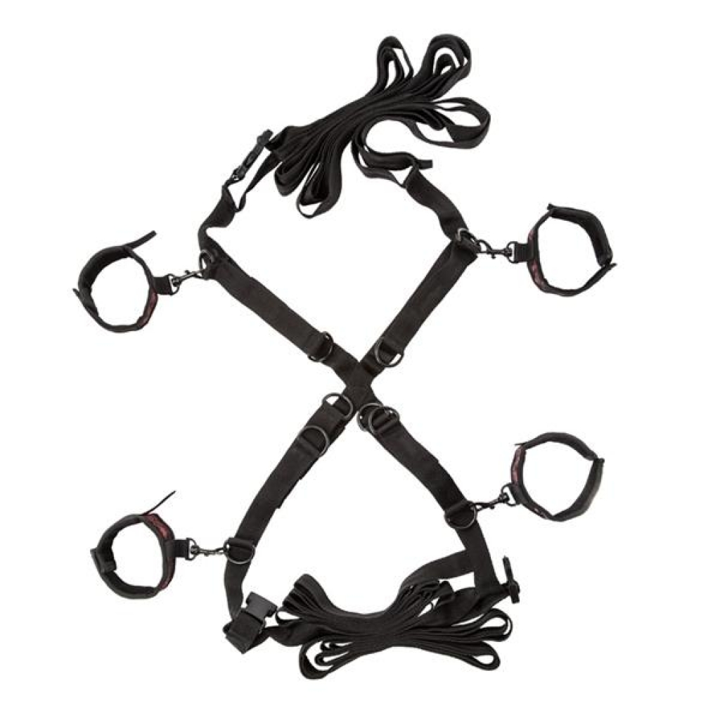 Scandal Over The Bed Cross Restraints - Adjustable Bondage Gear