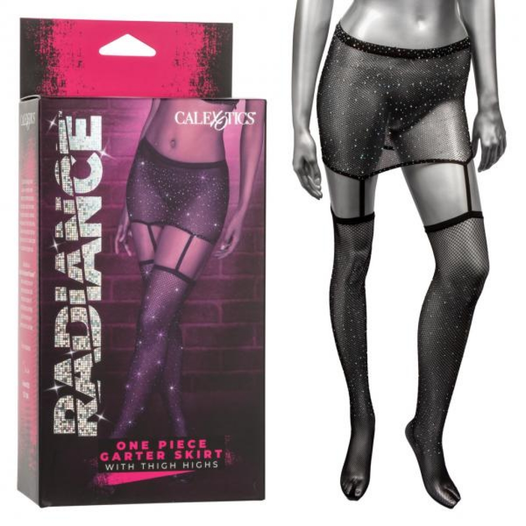 Radiance Garter Skirt with Thigh Highs