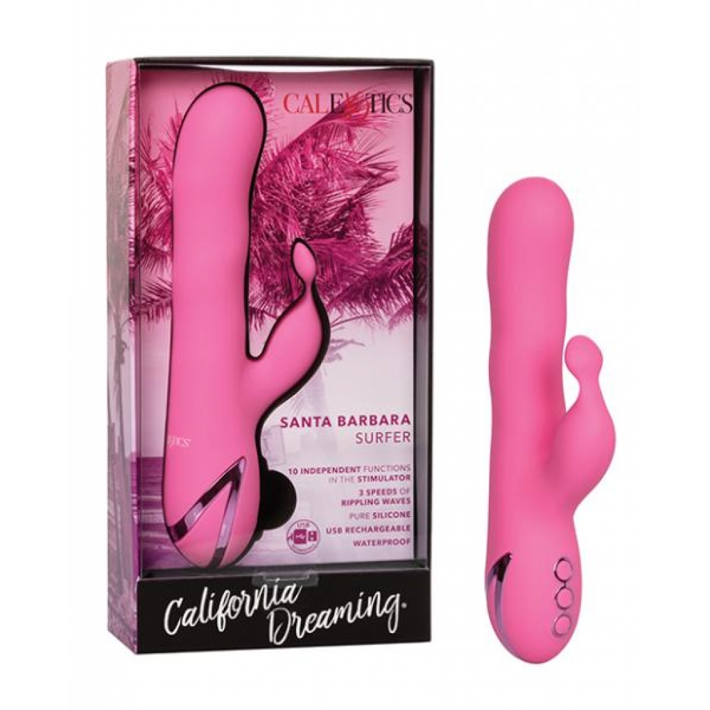 California Dreaming Santa Barbara Surfer - Pink Vibrator