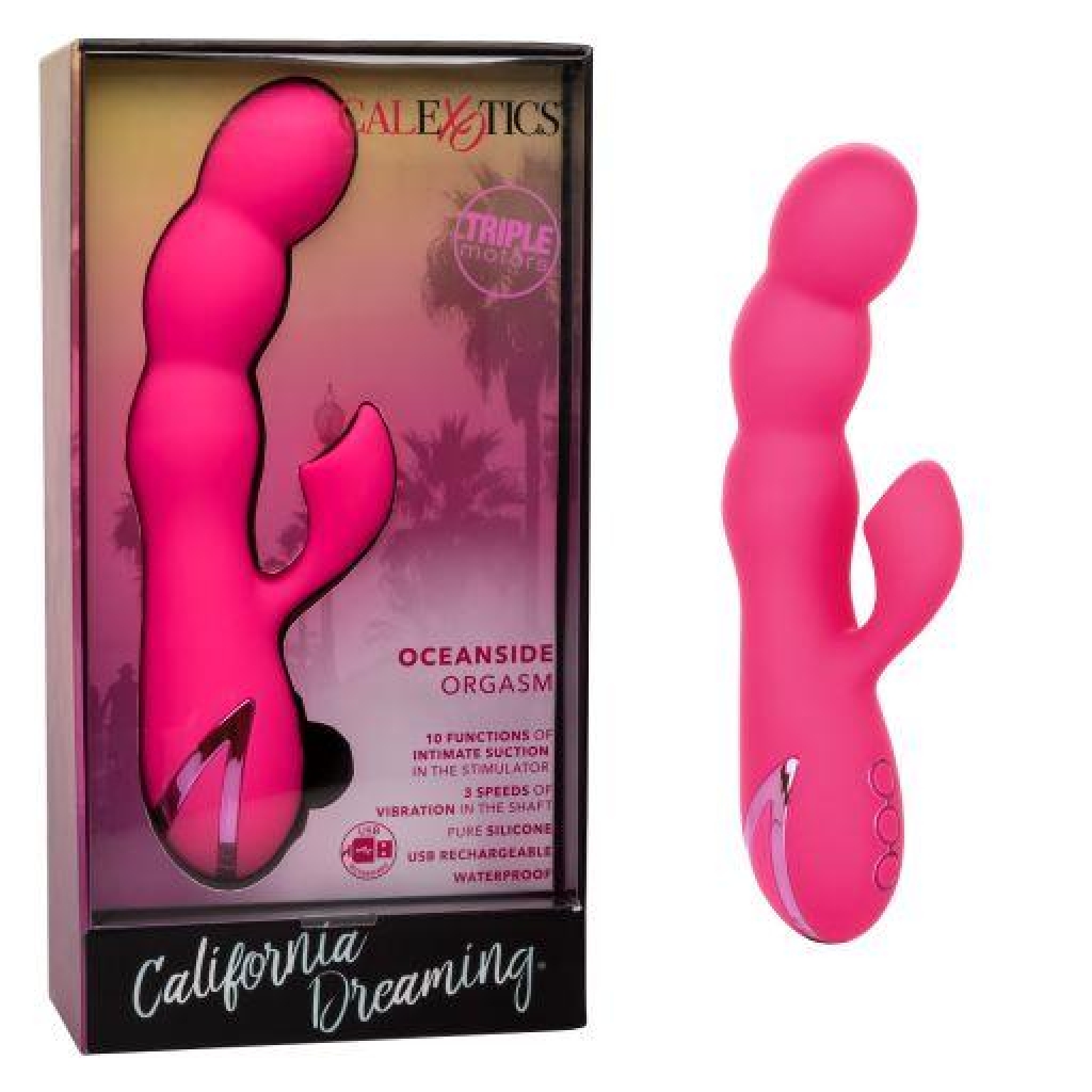 California Dreaming Oceanside Orgasm Pink Vibrator