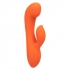 Stella Liquid Silicone Dual G Rabbit Style Orange Vibrator