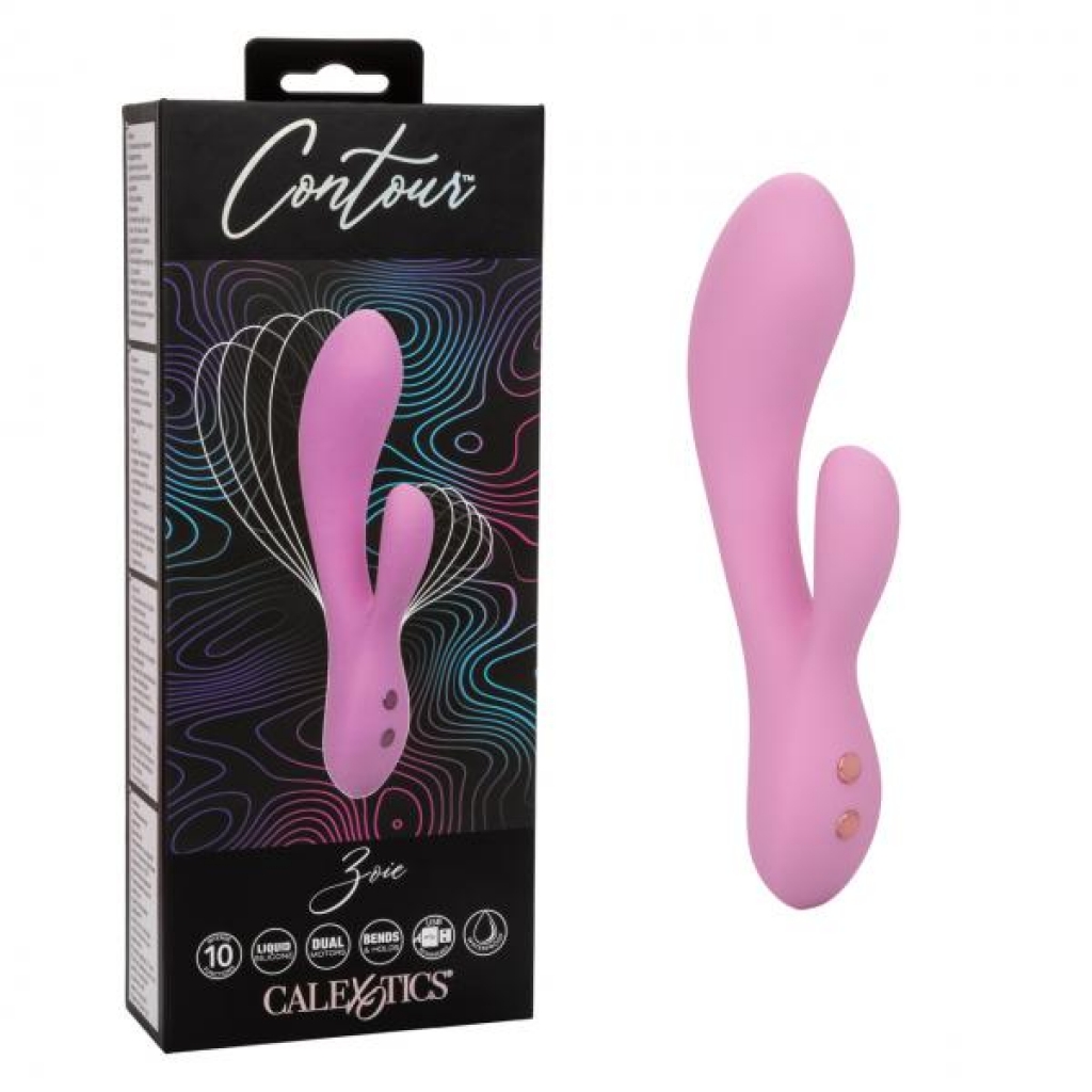 Contour Zoie Pink Rabbit Style Vibrator