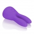 Mini Marvels Marvelous Silicone Bunny Massager - Purple - Dual Motor Delight