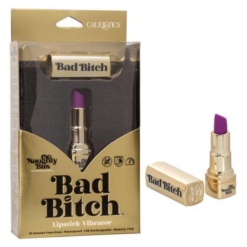 Naughty Bits Bad Bitch Lipstick Vibrator