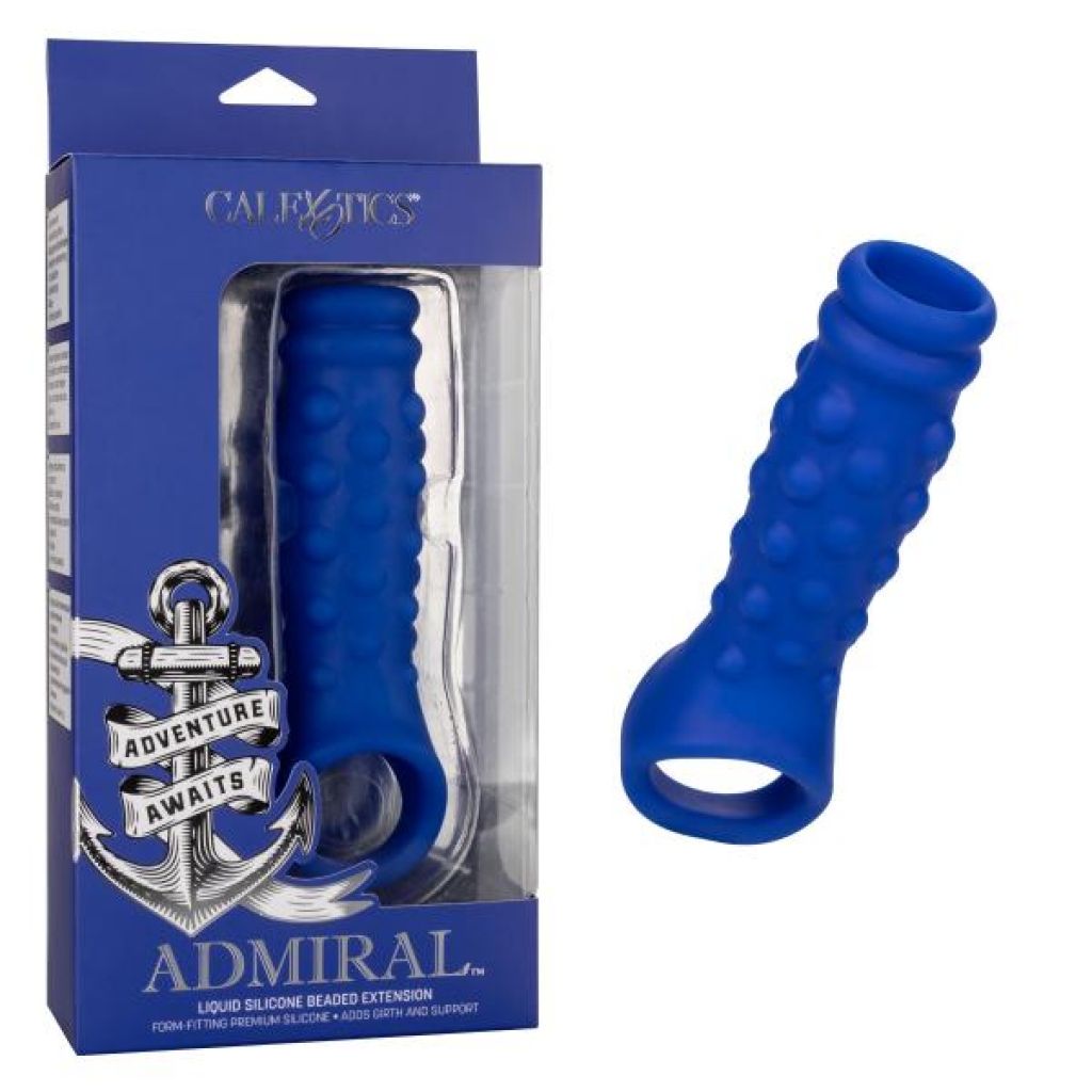 Admiral Liquid Silicone Beaded Extension - Expanding Pleasure Dimensions