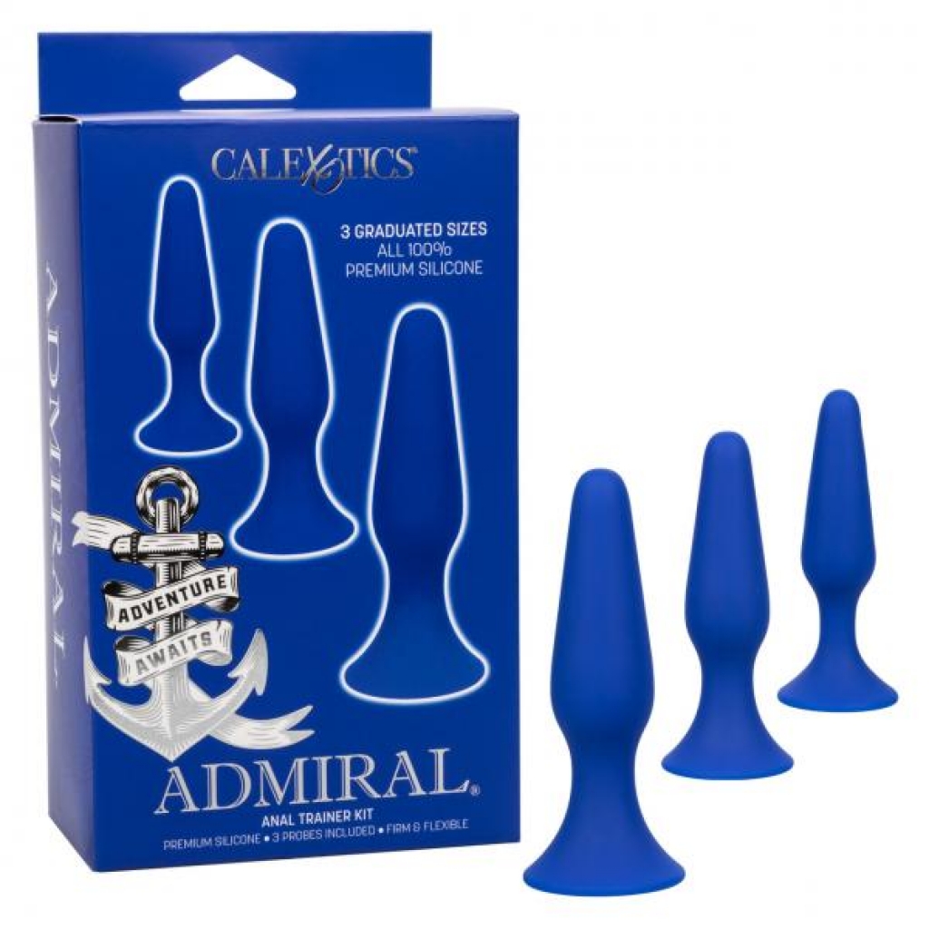 Admiral Anal Trainer Kit – Complete Silicone Exploration Set