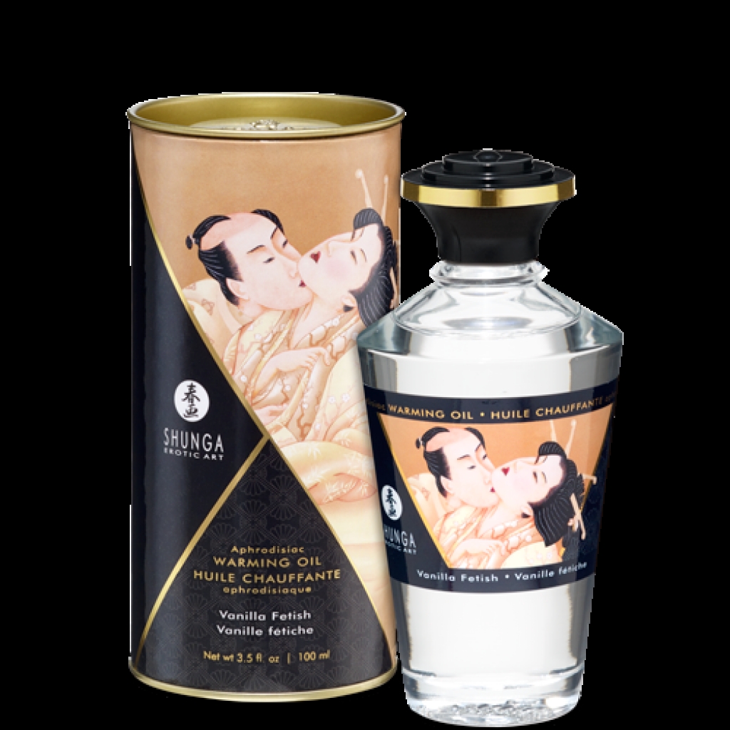 Shunga Warming Massage Oil - Vanilla Fetish 3.5oz