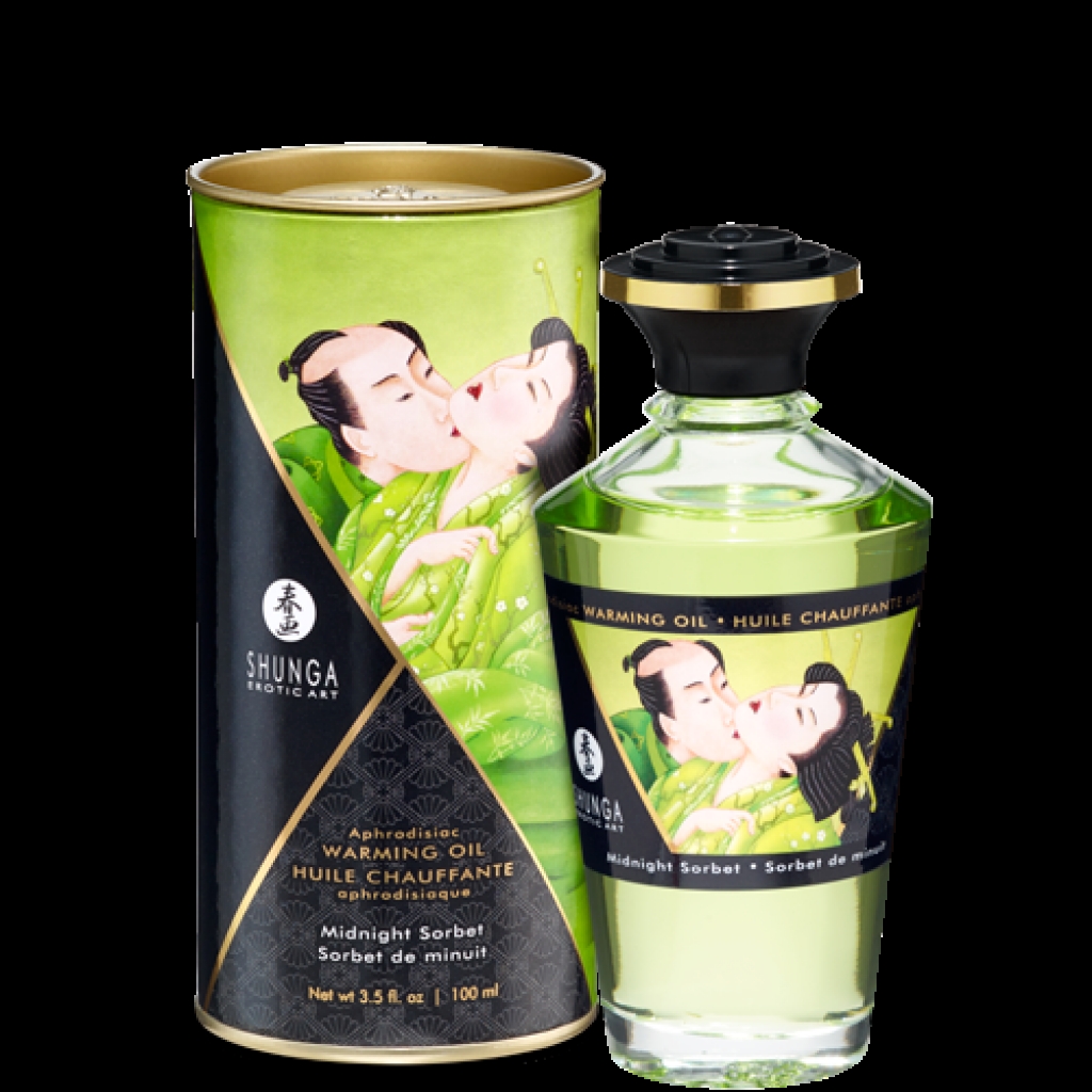 Shunga Warming Massage Oil Sorbet 3.5 fl oz